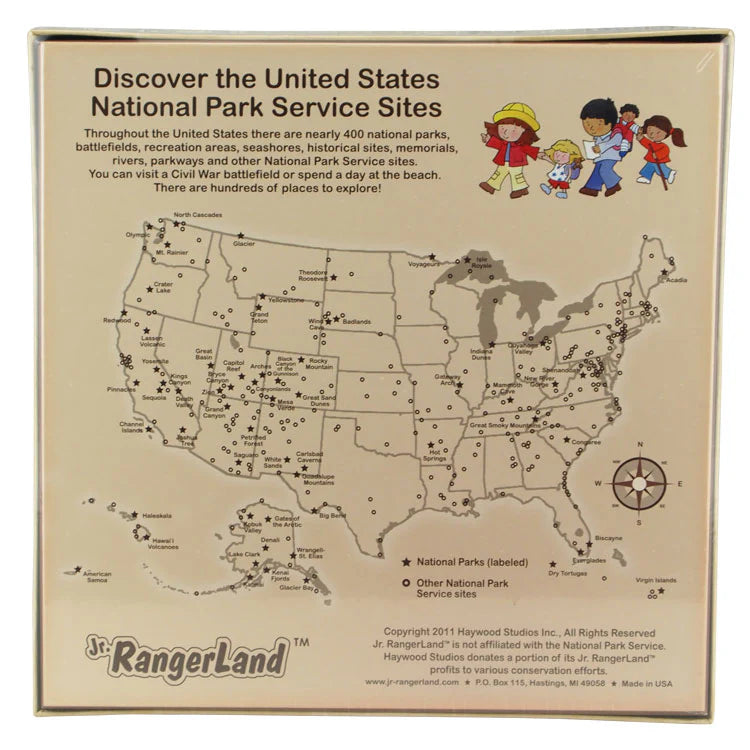 NPS Jr. Rangerland National Park Puzzle