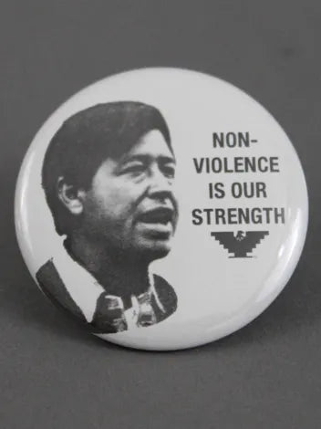 Non-Violence Button (English)