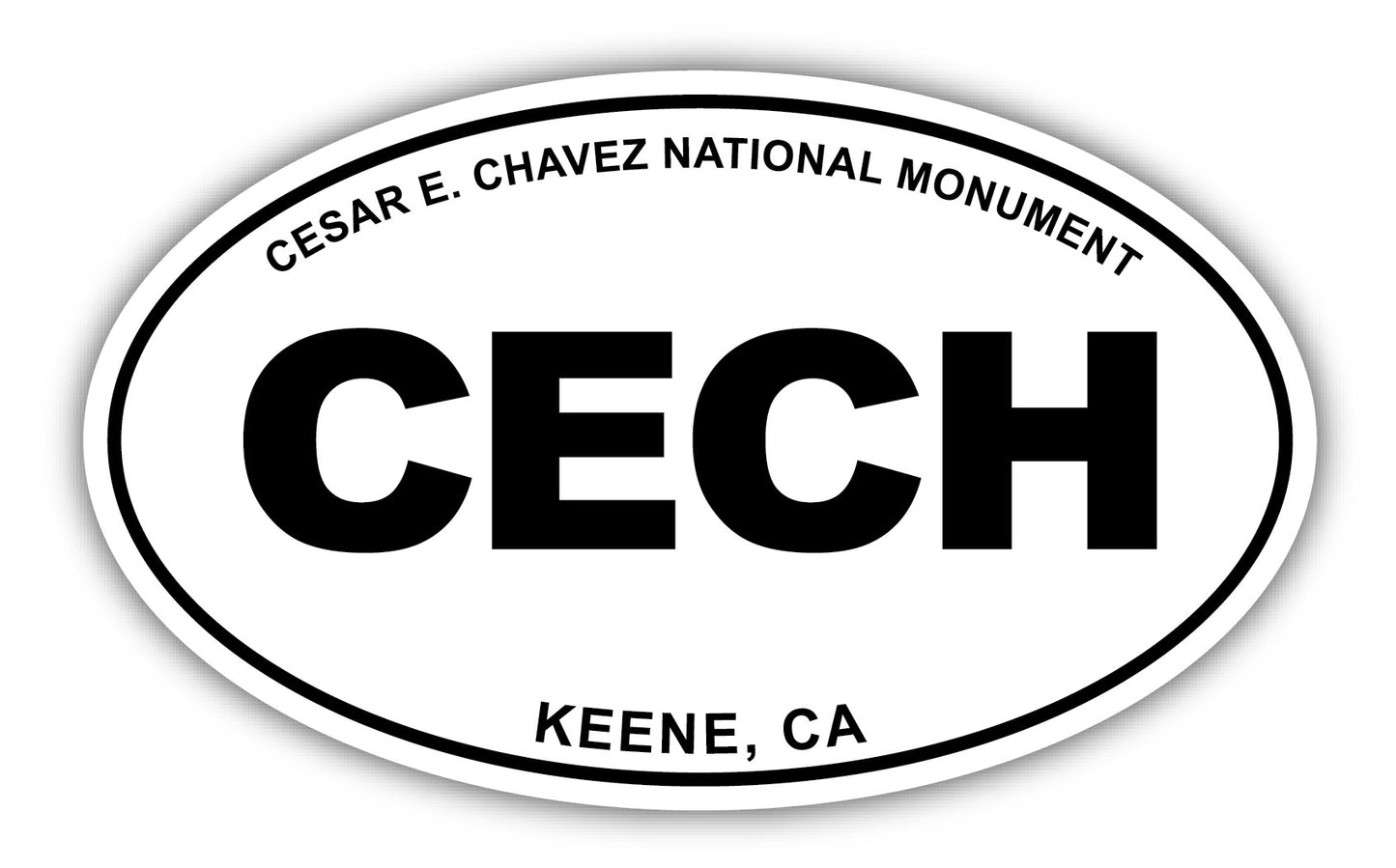 CECH NPS Oval Sticker